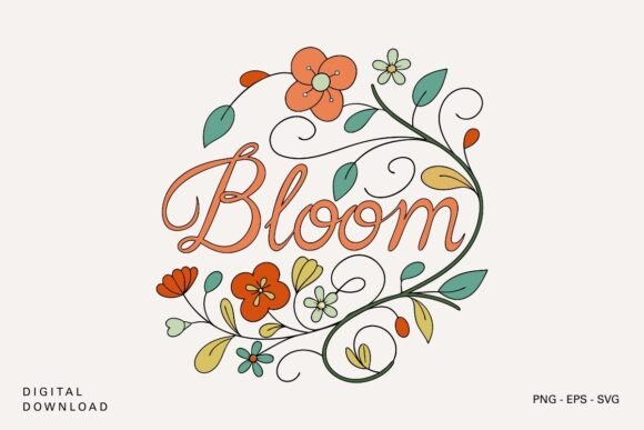 Bloom Floral Script SVG Review