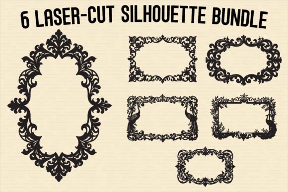 Elegant Peacock Frame Bundle