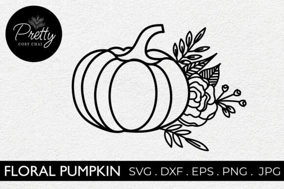 Fall Floral Pumpkin SVG Review