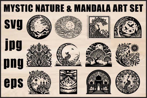 Mystic Nature Mandala Bundle