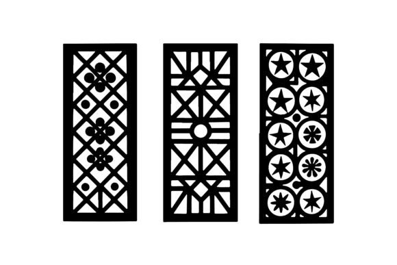 Ornamental Laser Cut Panel Design